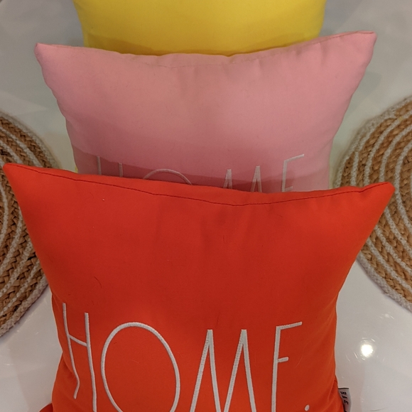 Rae Dunn Home Sweet Home toss pillow trio - Picture 2 of 11